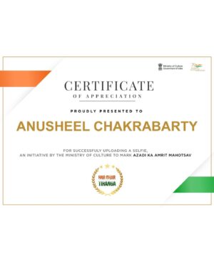 Anusheel Chakrabarty Instagram - 𝐈 𝐚𝐦 𝐩𝐥𝐞𝐚𝐬𝐞𝐝 𝐚𝐧𝐝 𝐠𝐥𝐚𝐝 𝐭𝐨 𝐜𝐞𝐥𝐞𝐛𝐫𝐚𝐭𝐞 𝐭𝐡𝐞 𝟕𝟓 𝐲𝐞𝐚𝐫𝐬 𝐨𝐟 𝐨𝐮𝐫 𝐈𝐧𝐝𝐞𝐩𝐞𝐧𝐝𝐞𝐧𝐜𝐞 𝐚𝐧𝐝 𝐭𝐨 𝐛𝐞 𝐚 𝐩𝐚𝐫𝐭 𝐨𝐟  #azadikaamritmahotsav 

𝐀𝐥𝐬𝐨 𝐈 𝐮𝐫𝐠𝐞 𝐦𝐲 𝐈𝐧𝐝𝐢𝐚𝐧 𝐟𝐨𝐥𝐥𝐨𝐰𝐞𝐫𝐬 𝐭𝐨 𝐜𝐞𝐥𝐞𝐛𝐫𝐚𝐭𝐞 𝐭𝐡𝐞 𝐩𝐫𝐢𝐝𝐞 𝐨𝐟 𝐨𝐮𝐫 𝐈𝐧𝐝𝐢𝐚𝐧 𝐭𝐫𝐢𝐜𝐨𝐥𝐨𝐮𝐫,𝐮𝐧𝐟𝐮𝐫𝐥 𝐚𝐧𝐝 𝐡𝐨𝐢𝐬𝐭 𝐟𝐥𝐚𝐠 𝐚𝐭 𝐲𝐨𝐮𝐫 𝐡𝐨𝐦𝐞𝐬,𝐦𝐚𝐤𝐞 𝐬𝐮𝐫𝐞 𝐲𝐨𝐮 𝐮𝐩𝐥𝐨𝐚𝐝 𝐲𝐨𝐮𝐫 𝐬𝐞𝐥𝐟𝐢𝐞𝐬 𝐰𝐢𝐭𝐡 𝐓𝐢𝐫𝐚𝐧𝐠𝐚 𝐨𝐧 𝐡𝐚𝐫𝐠𝐡𝐚𝐫𝐭𝐢𝐫𝐚𝐧𝐠𝐚.𝐜𝐨𝐦 𝐚𝐧𝐝 𝐠𝐞𝐭 𝐭𝐡𝐞 𝐂𝐞𝐫𝐭𝐢𝐟𝐢𝐜𝐚𝐭𝐞,𝐬𝐨 𝐠𝐮𝐲𝐬 𝐮𝐬𝐞 𝐭𝐡𝐢𝐬 𝐦𝐨𝐦𝐞𝐧𝐭𝐨𝐮𝐬 𝐨𝐜𝐜𝐚𝐬𝐢𝐨𝐧 𝐚𝐧𝐝 𝐛𝐞 𝐚 𝐩𝐚𝐫𝐭 𝐨𝐟 #harghartiranga🇮🇳 𝐢𝐧𝐢𝐭𝐢𝐚𝐭𝐢𝐯𝐞.

🧡🤍💚🇮🇳🫡