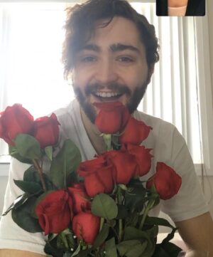 Anwen O'Driscoll Instagram - happy birthday to the most magical human.  A dancing wiggle bean, an icon, a powerful wizard. you’re totally awesome and cool and smart and I like your face .  You make my heart go KABOOMMM!!!