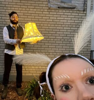 Anwen O'Driscoll Instagram - moth lady and the lamp