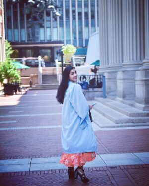 Anya Banerjee Instagram - May 19-20th 2022
Finally graduated 
In person
Finally posting 
These pictures 
To my friends, family, and teachers
Who stuck by me through this rollercoaster ordeal
To my aunt @nabanitachaudhuri who has been my guardian in the US and sat in the rain on a cold morning for this day
To the love of my life @claymcinerney 
To our mothers and fathers and siblings and grandparents who cheered us on from afar
THANK YOU
Couldn’t have done this without you
Bring it on, crazy world!

Feat. portraits by 📸 @anniepology who shared her special time to help document mine ❤️

#2022 #columbia #actor #mfa #columbiauniversity #columbiauniversityschoolofthearts