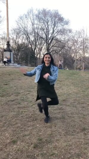 Anya Banerjee Instagram - #oneyearago #nyc 

Improv Indian Fusion in Central Park 

with the added talents of @__yenzy__  visuals by @koalaowala and added chill vibes by @claymcinerney