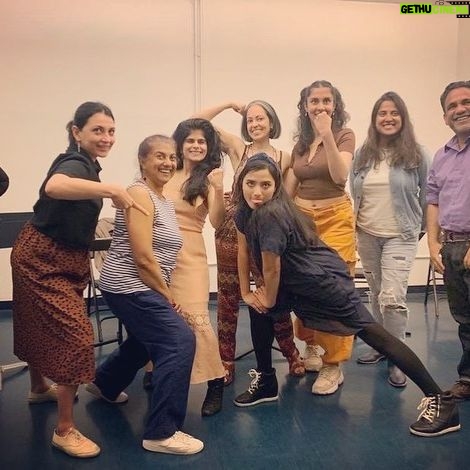 Anya Banerjee - 208 Likes - Can’t think of a better way to celebrate #aapiheritagemonth than workshopping Divya Mangwani’s exciting new play “Vigil Aunties” dir. by the phenomenal Arpita Mukherjee. Thank you to this kick ass cast, creative team, @gingoldgroup and my awesome manager @jessica_morgulis for wading through the monsoon to come support #southasianstories ✌🏽✨