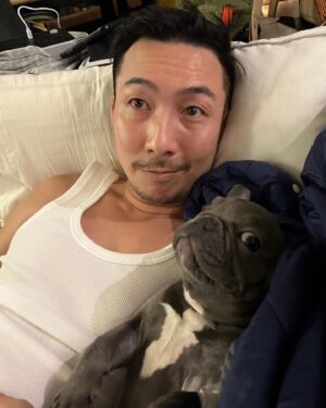 Apisit Opasaimlikit Instagram - ทำไมกูต้องรักมึง #ollie @olliegoodboii  #frenchie #frenchbulldog