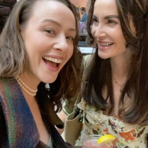 April Billingsley Instagram - Being kids again with @annunziataactor at #FernbankAfterDark! So. Much. Fun: 😍@fernbankmuseum