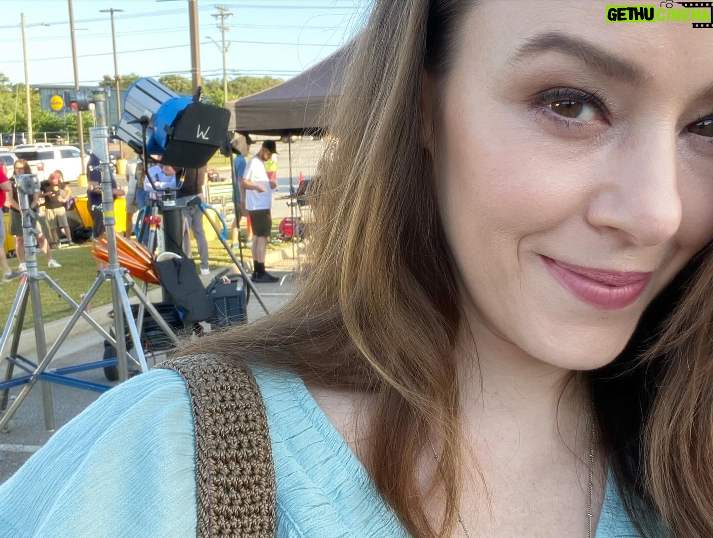 April Billingsley - 224 Likes - Feeling super blessed to be on set today and to top it off, I’m getting to work with this awesome guy! @matthew.cornwell
