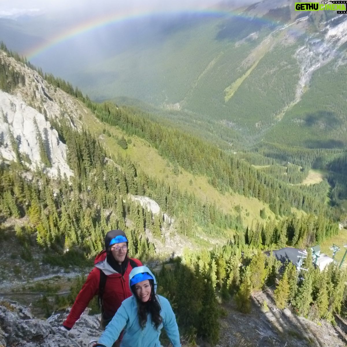 April Mullen - 1K Likes - Oh Canada! The more we look, the Further we see! #canadianrockies #aprilmullen #mountain_world #viaferrataloen #viaferrata #viaferrataextreme