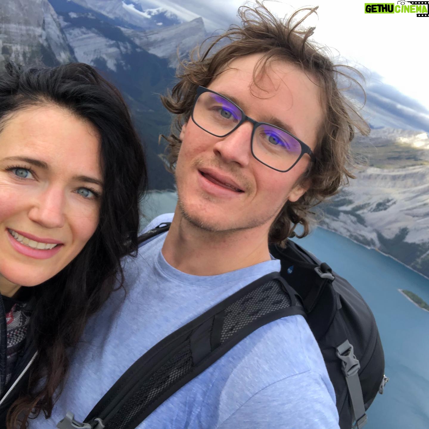 April Mullen - 1K Likes - Oh Canada! The more we look, the Further we see! #canadianrockies #aprilmullen #mountain_world #viaferrataloen #viaferrata #viaferrataextreme