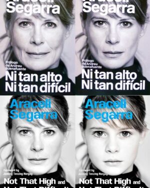 Araceli Segarra Instagram - 10 anys ja d'aquest llibre, la portada no ha envellit malament...😂😂😂.
Foto 2: Sabriau dir de les 4 quina és la original?
La edició anglesa, una mica més jove, encara fa les seves primeres passes.
Foto 3: el gran @jcanyameres.foto
@jordicanyameres l'artífex de la imatge.

Els llibres és troben a Amazon 
#llibres 
#llegim 
#llibresdemuntanya 
#mountainbooks