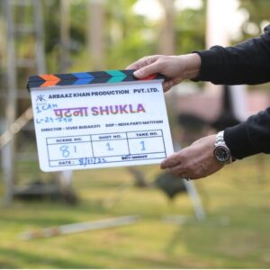 Arbaaz Khan Instagram - “ PATNA SHUKLA “ An Arbaazkhanproduction begins its filming in Bhopal with a start to finish shooting schedule.. Our powerhouse cast and crew includes @officialraveenatandon 
@satishkaushik2178
@manavvij
@iamroysanyal
@jatingoswami_official
@reel_anushka  @gaur_amit 
WriterDirector #vivekbudakoti 
Dop @nehapartimatiyani  EP @shardasingh009 @ajay.chabbria @redameise  @mukeshchhabracc