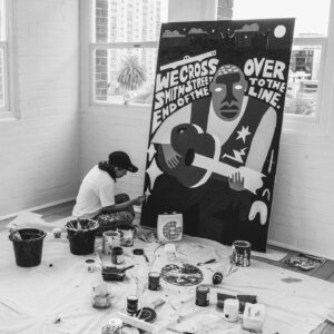 Aretha Brown Instagram - the week that was… 🐞

pop up   blaktivism   new works   couple events 👀