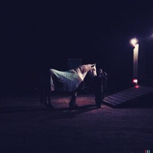 Ari Wegner Instagram - Sometimes the wrap work lights are better than anything :)