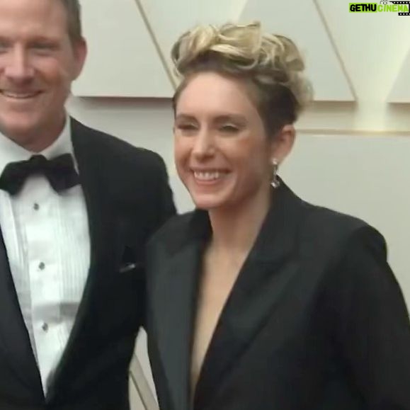Ari Wegner - 2.9K Likes - What an incredible night!! 🥰 From someone whose natural habitat is behind the camera, thank you so, so much to the dream team who had me feeling so comfortable and glamorous last night! Y’all nailed it!!! The beautiful stylist @benjaminholtrop, custom tux by the incredible @asanchezfashion, vintage cut crystal from @cannonballandtilly, platinum tipped cowboy boots by @marcellvonberlin, make up by the wonderful @leah_rial, and of course hair by the one and only @paolapeach . Cannot thank you enough!! ❤️🔥