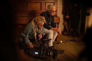 Ari Wegner Instagram - "We’d initially decided to shoot in the 1.85:1 aspect ratio, but when we started drawing, we found our drawings were going off the edges, and the film was telling us it wanted to be widescreen. At the same time, we both knew we weren’t being drawn towards 2x anamorphic. It felt like too strong of a look for what we wanted. When I mentioned the 1.3x anamorphic to Jane, that was really exciting for us, because it was a bit of the best of both worlds, spherical and anamorphic. Plus, a vintage lens is always a lovely thing to have on a period movie."

Cinematographer @ariwegner recounts her collaboration with director Jane Campion for #ThePoweroftheDog. Serviced by #Panavision Auckland with Ultra Panatar large-format anamorphic optics. Want to know more about inspiration, capturing landscapes, and storytelling through camera movement? Read the interview at the link in our bio.