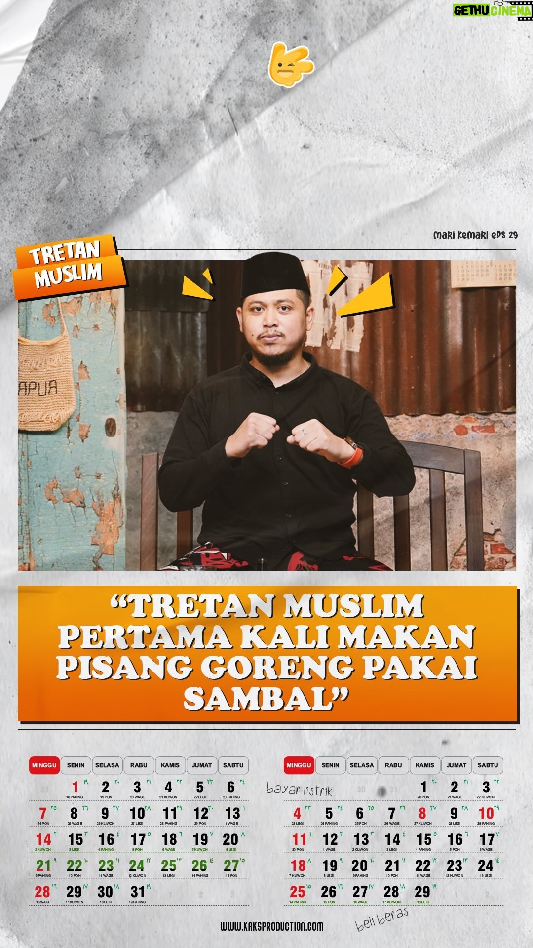 Arie Kriting - 7.4K Likes - Kalian tim makan pisang pakai sambal atau polosan?
Ini kaks @tretanmuslim baru pertama kali nyoba makan pisang pakai sambal. Enak cokš«µš
Tonton selengkapnya Mari Kemari episode 29 bersama kaks @tretanmuslim di channel YouTube kaks production e!
#kaksproduction #marikemari #mamatalkatiri #ariekriting #tretanmuslim