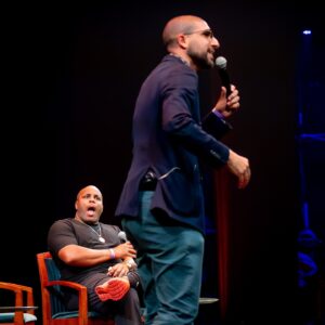 Ariel Helwani Instagram - What a night.

One I'll never forget.

Thank you to every person who helped make our 5th Road Show the best one yet.

Thank to you every single person who bought a ticket.

Thank you to every fighter (and their teams) who took the time to come.

I appreciate you all so very much. 

And every cent goes to @thegoodfightfoundation. 

Magic.

What a life.

Let's do it again. And hey, let us know in the comments where we should go in the coming months. 

(📸 by the great @onelensinchina)