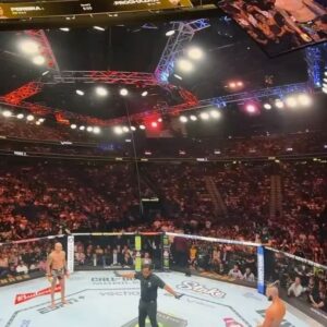 Ariel Helwani Instagram - Pretty incredible way to watch fights. 

H/t @experiencecosm, @cosmlosangelesca