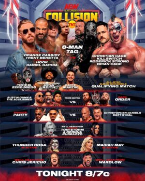 Ariel Levy Instagram - Trayéndoles la excelencia de la lucha libre estadounidense con la anticipación de #AEWRevolution en menos de 24 horas ‼️ 💥 

Esta noche, me toca narrar con el compa @ariel_levy por primera vez en #AEWCollision papá❗️🎙️ 

La transmisión inicia a las 8/7c 📺
