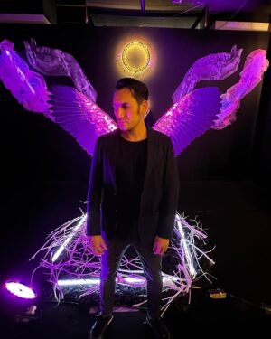 Arifin Putra Instagram - Congrats #police40thanniversary 😎 Had some very cool installations, couldn’t resist to take some dramatic pics 😂