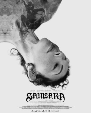 Ario Bayu Instagram - From the director Garin Nugroho, we’re proudly presenting, SAMSARA film. 

Rooted in Indonesian mysticism, Bali in the 1930s, SAMSARA tells the story of a man from an impoverished family who is rejected by the wealthy parents of the woman he loves. He strikes a bargain with the Monkey King and performs a dark ritual to gain wealth, but in the process, he curses his wife and child into suffering. 

SAMSARA is a black-and-white silent film starring Ario Bayu, Juliet Widyasari Burnett, and Gus Bang Sada.

SAMSARA will be screened with a cine-concert concept in several countries. Keep an eye out for the showtimes!

Also starring @valentinepayenwicaksono @coksawitri @umamidori @sikosetyanto
I Ketut Arini, I Wayan Wira Kusuma

Produced by @cineriafilms, @garinworkshop, @lynxfilms 
 
Director: @garinfilm
Composer: @wy_sudirana & @kasimyn
Musician: @gamelan_yuganada @gabbermodusoperandi @icanharem 
Producer: @almostgita & @aldoswastia
Executive Producer: @bayu_ario, @robohare
Supervising Producer: @jalaadolphus
Costume & Make Up Designer: @retno_damayanti
Production Designer:  @vidasylvia  
Cinematographer: @batarago
Choreographer: @dayuaryadayuani @bumibajra.id 
Co Choreographer: @julietburnett, @sikosetyanto
Stage Designer: @iskandarloedin
Co-producers: @raipendet, @batarago
Line Producer: @bajalaras
Sound Recordist: @suara88
Editor: @beck_sparrow 
Casting: @ichamelissa707
Grading & Online Post: @_abovespace @ibnudawn
Vocalist: @sudarta.gusti.9 @dinarrizkianti @thalykasih

Poster by 
Creative Director & photo: @danihuda
Designer: @wicitrapradnya

#Samsara #FilmSamsara #Cineconcert #SilentMovie #BlackandWhiteMovie