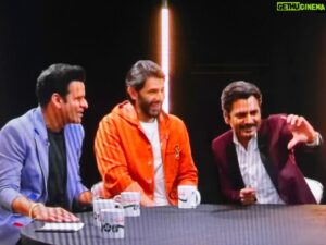 Arjun Mathur Instagram - I remember battling a six-day hangover from a family wedding, intense eye-bags, a missed flight and a racing clock to make it to this round-table, across cities and on three hours of sleep.

I also remember going through many moments of Imposter Syndrome while sitting there, wondering what I could have possibly done so right, to land myself sitting between these two legends - both of whom I first watched on the big-screen when I was just a teenager in school, with dreams I hadn’t even shared with anyone yet. Both of whom have been a constant source of education and inspiration throughout my pursuit of a career in Acting.

I’ve been fortunate to have had the chance to act in a film with one of them. I eagerly await the chance to face the other.

But for now, a huge thank you @realbollywoodhungama and @rohitkhilnani, for giving me the honour and opportunity to receive the gifts of their experience from such close quarters and for (kind of) fulfilling this desire of mine to share screen-space with both of them together.

A heartfelt thanks also to the creators of #MadeInHeaven - @zoieakhtar, @reemakagti1, @nityamehra19, @alankrita601, @neeraj.ghaywan - which is what put me here in the first place.

What an end to the year. Only gratitude.

Watch the entire Bollywood Hungama Actor’s Round-Table 2023 on Youtube.

@bajpayee.manoj  @nawazuddin._siddiqui 
#GangsOfWhateverItIsIWillTakeIt