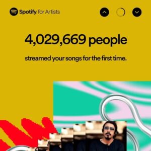 Arko Pravo Mukherjee Instagram - Thank you @spotify & @spotifyindia for this reassuring and encouraging endeavour for all of us Artists..
Thank you for connecting so many hearts & minds across the globe with my music.. 

To my dear Audience all over the world : Thank you for the appreciation, the faith and for your undying affection 🙏❤️ 

You truly make my World go round!!