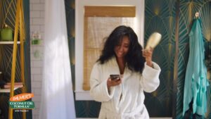 Arlene Martin Instagram - Counting my blessings on this resurrection day! So wonderful working with this amazing crew!!! Happy Easter! Repair the Wear, Girl. 
New work for @palmers from LPS ✨
Talent: @khatrabbani 

Director: annajimenezlyle 
Producer: gabrielaarp
First AD: @tanya.martineau 
DP: @treloren 
1st AC: @vishvesh_bakshi 
2nd AC: Madison Malone
Gaffer: @dennisalbert_ 
Electric: @alogvalwil 
Grip: @3igfan0fmyself 
Best Boy Grip: Rodrick Barnett
Production Designer: @elizachance 
Art Director: @t_wynn23 
Art Dept: @atlantaartmedia @steadypickinsticky @maddyspruell 
HMU: @arlenemartinhair 
HMU Asst: @jdebowmakeup 
Wardrobe: @stylebymelissaj 
Editor: @martastrauss 
VFX: Joshua Galbincea
Color: @ericaharper_d 
Sound: @goodcoolwork 
Photo: @renadkinsphoto