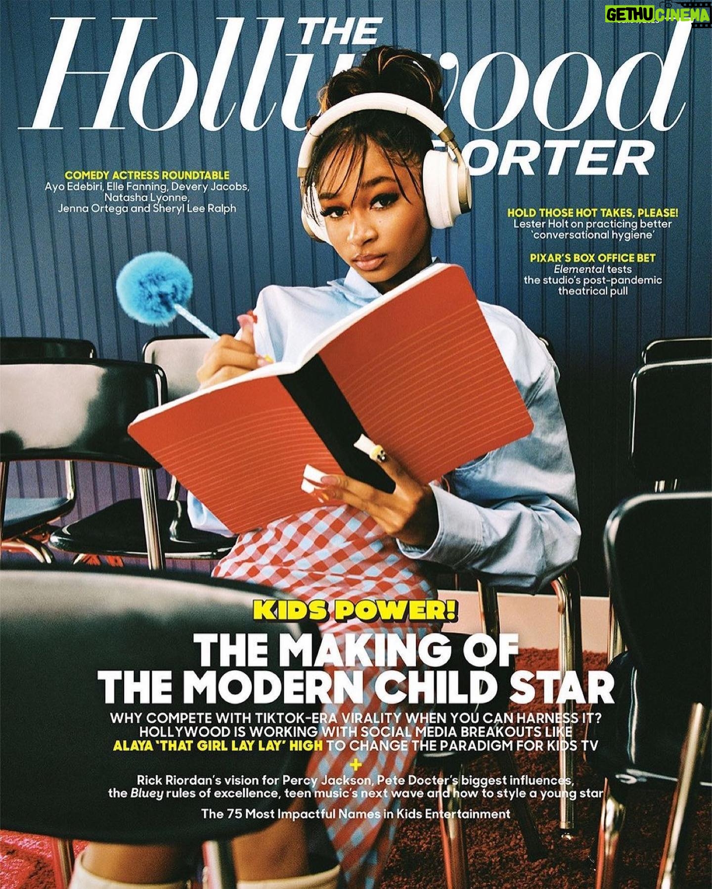 Arlene Martin - 608 Likes - I had the awesome privilege to style hair for this Beautiful Talented Gem @thatgirllaylay for the cover of the Hollywood Reporter. xoxo
@nickelodeon Sensation “That Girl Lay Lay” Repost from @hollywoodreporter
•
#THRKidsPower - The making of a modern child star.
Social media breakouts like Alaya "That Girl Lay Lay" High are harnessing the power of TikTok virality and changing the paradigm for kids' TV. Read the full feature at the link in THR’s bio.
Photographer: Chrisean Rose @chriseanrose
MU: Danielle Mitchell @makeupby_danielle
Hair: Arlene Martin @arlenemartinhair
Stylist: Ray C’Mone @raycmone
Tailor: Fhonia Ellis @fhoniaellis
Location & Set Design: Chrisean Rose Studios @chriseanrosestudios
