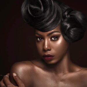 Arlene Martin Instagram - Hair by #ArleneMartinHair #ArleneMartinWigs #VintageArleneMartinHair ✨My beautiful daughter Katurah✨