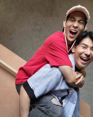 Arm Sappanyoo Panatkool Instagram - Thk u for all LOVE and support sent to us from around the world. We wholeheartedly appreciate them ❤️❤️

#PorschArm 
#พอร์ชอาม