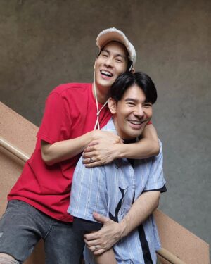 Arm Sappanyoo Panatkool Instagram - Thk u for all LOVE and support sent to us from around the world. We wholeheartedly appreciate them ❤️❤️

#PorschArm 
#พอร์ชอาม