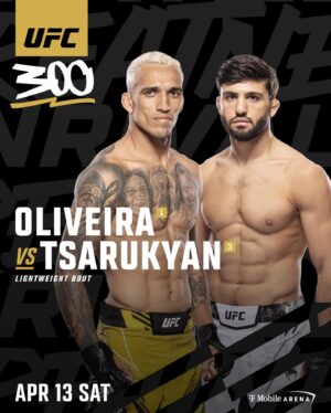 Arman Tsarukyan Instagram - UFC 300 🧨