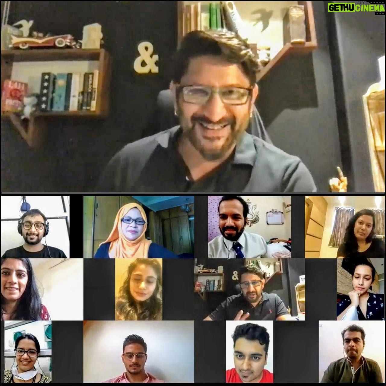 Arshad Warsi - 37.6K Likes - Did my part of entertaining the real heroes who are saving our lives.. Salute to all the Health Care workers #FrontLineHealthcareWorkers #StarsMeetHeroes #Stars_Meet_Heroes
Thank you Dr.Ruksheda for making me apart of this initiative.