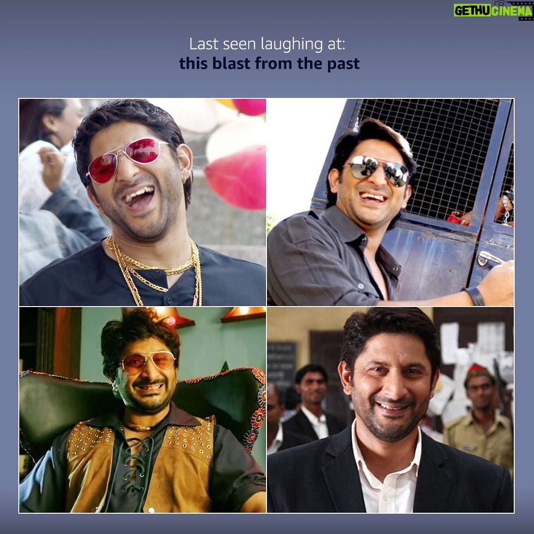 Arshad Warsi - 42.1K Likes - Now your turn, when did you last LOL? #LastSeenLaughing #LOLonPrime