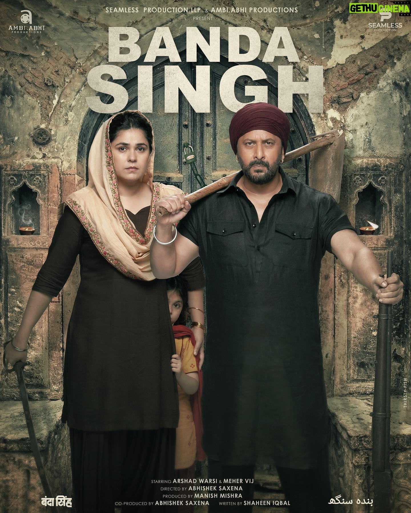 Arshad Warsi - 78.9K Likes - Really excited to become #BandaSingh for you all. All we need is your blessings 🙏
@mehervij786 @abhisheksaxena_storyteller #manishmishra @ambi.abhi_productions @shaheenIqbal67 @pavitrsaith @aahutee