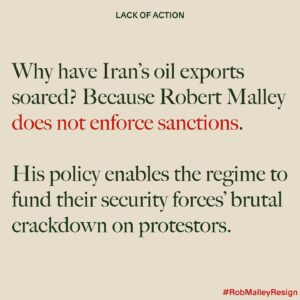 Artemis Pebdani Instagram - RP• @nicolenajafi Iranian-Americans demand Robert Malley’s immediate resignation. His failures as Special Envoy for Iran are shameful at best, nefarious at worst. The Biden Administration must heed the voices of the Iranian people. Robert Malley must resign or be replaced immediately. #RobMalleyResign