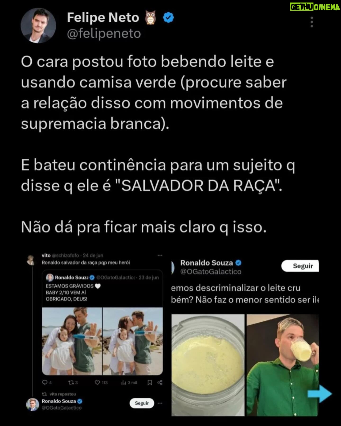 Arthur Morisson - 8.6K Likes - Entendi @felipeneto, faz sentido sim