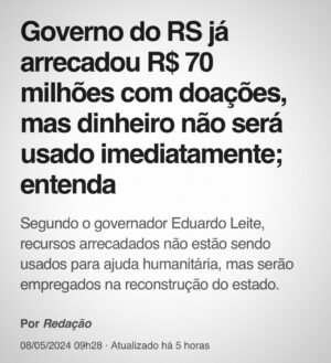 Arthur Morisson Instagram - Continuem doando para o governo, ele vai saber usar muito bem o seu dinheiro 🤡