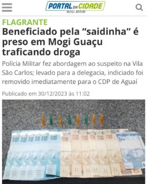 Arthur Morisson Instagram - Nossa, @cesartralli , que emocionante esse relato! 

Só faltou a musiquinha triste do Chaves para eu me debulhar em lágrimas!

Quem diria que as saidinhas são apenas para que criminosos visitem suas mamães, né?

Que bom que nosso presidente se preocupa “com a família” dos presos.

Agora, quem se preocupa com as famílias de pessoas honestas, vítimas dos criminosos que são liberados nas ruas?

Quem se preocupa com a mãe daquele policial que levou uma bala na cabeça de um detento beneficiado?

Como fica o psicológico dessa menina menor ao ser violentada por um animal que deveria estar preso cumprindo pena?

Qual a mãe que vai receber visita de natal do filho morto por um vagabundo solto pela justiça?

Desde quando presídio virou colônia de férias?

Isso já deixou de ser jornalismo há muito tempo. Vocês são uma vergonha para quem trabalha honestamente neste país.

Se alguém ainda tem dúvidas de como é imprescindível acabarmos com as saidinhas temporárias, algo que só existe nessa pocilga chamada Brasil, assistam ao podcast Conversa Paralela que gravei com o secretário de segurança pública de SP e relator do projeto, @guilhermederrite , para que não restem mais dúvidas do que está em jogo.

Quanto mais pessoas se indignarem contra esse absurdo, mais barulho faremos. Compartilhe!