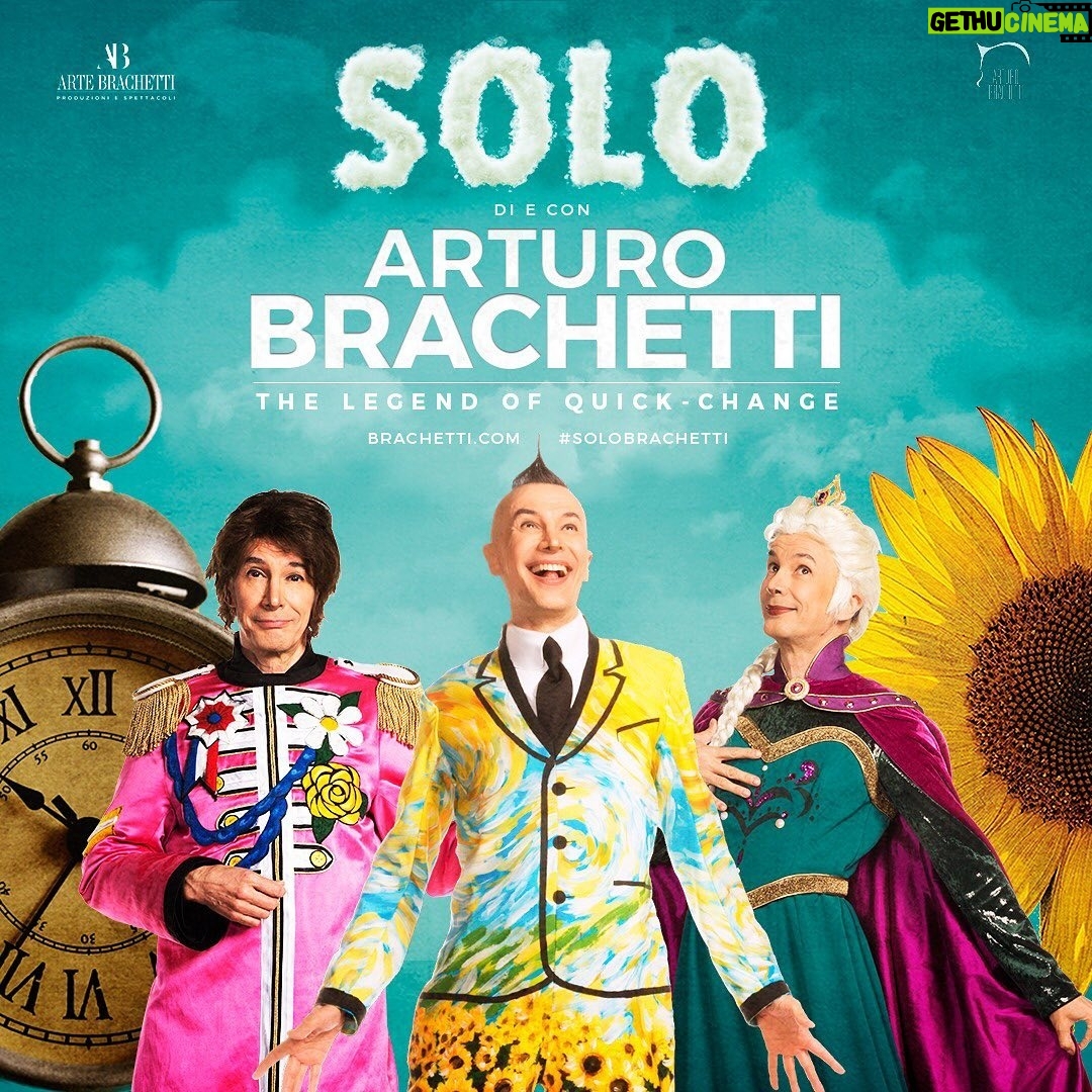 Arturo Brachetti - 821 Likes - Reale e surreale, verità e finzione, magia e realtà: tutto questo è #SOLO. Da marzo 2024 nei teatri!
Scopri le date al link in bio 🔗
Ci sarai anche tu?
#solobrachetti #quickchangeartist