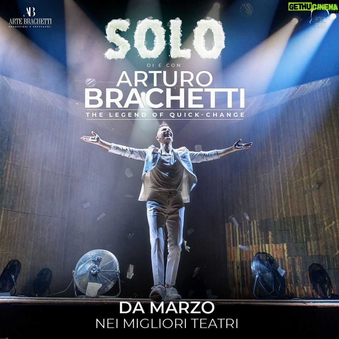 Arturo Brachetti - 1.2K Likes - Lo spettacolo della meraviglia torna in scena con tanti, rapidissimi cambi costume. Ombre cinesi, sand painting e sessanta personaggi diversi ti aspettano sui palcoscenici dei migliori teatri, a partire dal 9 marzo. E SOLO qui! 😉
Vieni a conoscerli tutti! Link in bio 🔗
#arturobrachetti #quickchangeartist #solobrachetti