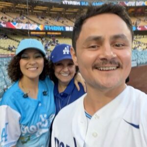Arturo Castro Instagram - Throwing the first pitch at Dodger stadium on Guatemalan heritage day, was truly a dream come true. 

My mom, nephew and brother in law flew in for it, and hearing @gaby_moreno sing the Guatemalan anthem, next to my family, my gf, and my friends is something I’ll never forget.

Thank you to the @dodgers, Cierra, Dahlia and y’all’s entire team for being so kind to us.

And to everyone that helped play catch w me so I wouldn’t 50 cent that throw, Hugo, Juan, my nephew Juan Pedro, and Mike Delgado,  y’all made it so I didn’t screw up even tho my soul left my body when they called me to the pitch haha. 

See ya next time y que viva Guate! :)

Amazing 📷 # @g.n.z.0
