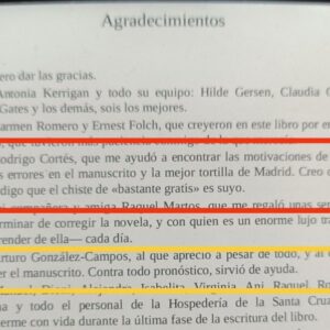 Arturo González-Campos Instagram - Sentirte querido y valorado por tus amigos. No hay nada igual. (Agradecimientos de Cicatriz).