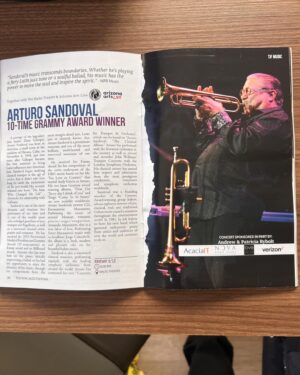 Arturo Sandoval Instagram - We are already here in Tucson, Arizona, for our gig tonight!!!