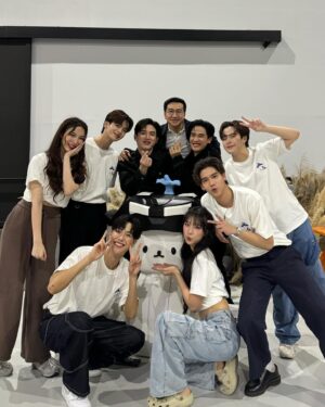 Arun Asawasuebsakul Instagram - Havin such a great time performing at #PolcaTimeTravelingConcert thanks P @tawan_v @newwiee for inviting krubb 🥰✨