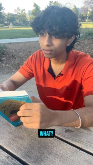 Aryan Simhadri Instagram - It’s just not believable 👀 (Feat. @aryansimhadri & @yeso_beso123) #mythology #orpheus #greek #comedy #relatable #hadestown #percyjackson