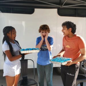 Aryan Simhadri Instagram - Happy birthday walker(not really but the cupcakes were good)

Also, thank you @walkerheather3 for the great cupcakes!