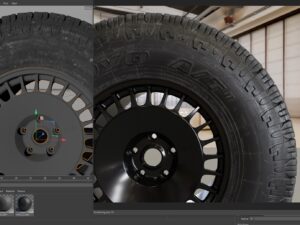 Ash Thorp Instagram - M.H.C. 28-29
-
THE ZELIKA - B
-
Drawing inspiration from our admiration for rally racing, we infused elements of period-correct rally car design into the Baja version. This fusion of rally and Baja styles enabled us to carve out a fresh interpretation of the Zelika. 
-
You can see a little behind the scenes process into the digital recreating of the iconic @toyotires A/T Open Country tires. 
-
Every. Detail. Matters.
-
- HASTE!
