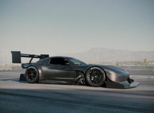 Ash Thorp Instagram - From the very beginig of our discussions we could see this beast out on the race track.  Since Feras has already done such an amazing job with his current built it was a natural progression to get the new design out on the race track where it belongs.  This is where elements, shapes, lines of the C6V3 really come alive as sun dances across its forms.  One key element we wanted to implement with the new design is what we call “standing speed” when a car retains its agression and speed while in a static position.  Increasing the body angle lines and created harsh transistions to increase body denisty where it matters most was the goal we set out for during the design phase. 
-

| @momomotorsport |  @pfitznerperformancegearbox | @gspeed_official | @garrettmotion |  @quartermasterusa | @alconbrakes | @stabilbrand | @303carcare | @latemodelengines | @vpracingfuels | @holleyperformance | @heatwavevisual | @fuelab_fuel_systems | @eibach_world | @michelinusa | @motec_global | @motioncontrolsuspension | @callies_performance | @getplasticity | @coronarender | @maxonvfx | @cgibackgrounds 

-

#corvette #engineering #timeattack #staytuned