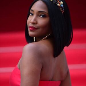 Ashleigh Morghan Instagram - ✨Felt like a true princess for our @weaudition Getty Photoshoot.✨

🇫🇷Having so much fun with this eclectic group of people in Cannes. @festivaldecannes 

Dress: @hutch_design 
Necklace: @hermioneharbutt 
Event: @weaudition Photoshoot
Photographer: @vivienkillilea 

#cannes2023 #weaudition #gettyimages #princess