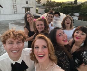 Ashley Bell Instagram - Summertime roofin & crawlin through the attic 🤍 @groundlingssundayco #summernights #melrose